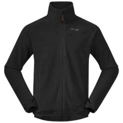 Bergans Hareid NoHood Fleece Jacket (black)