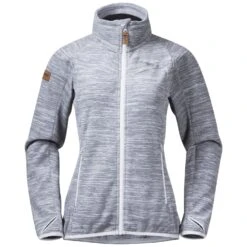 Bergans Hareid Ws NoHood Fleece Jacket (aluminium)