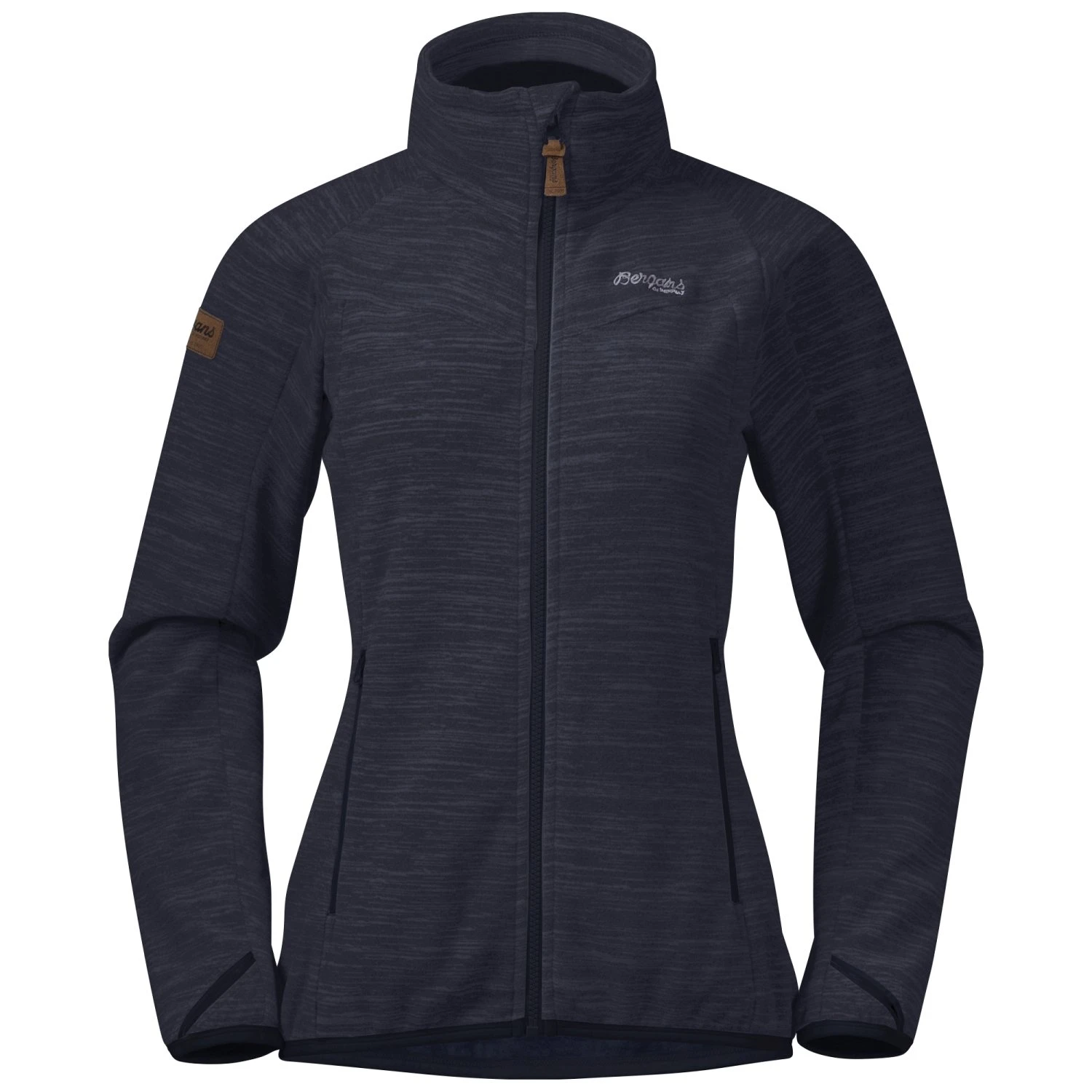 Bergans Hareid Ws NoHood Fleece Jacket (dark-navy)
