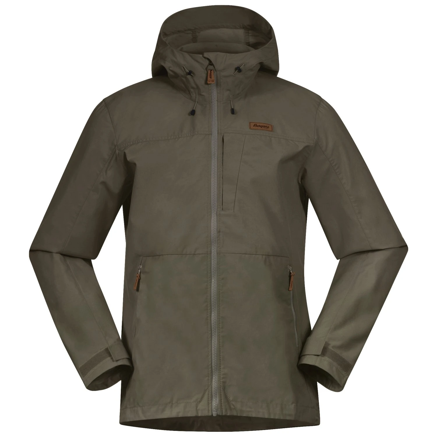 Bergans Nordmarka Leaf Light Wind Jacket (green-mud)