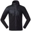 Bergans Senja Midlayer Hood Jacket (black/solid-charcoal)