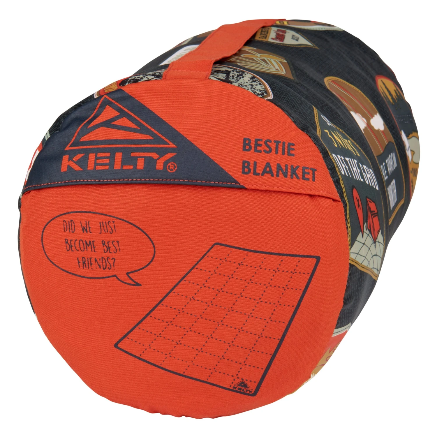 Kelty Bestie Blanket Decke (rooibos-tea/patches) – Bild 2