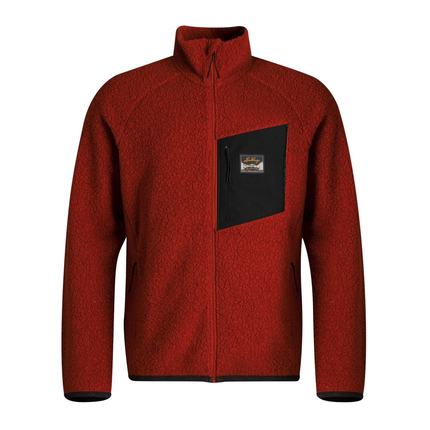 Lundhags Flok Wool Ms Pile Jacket (brick)