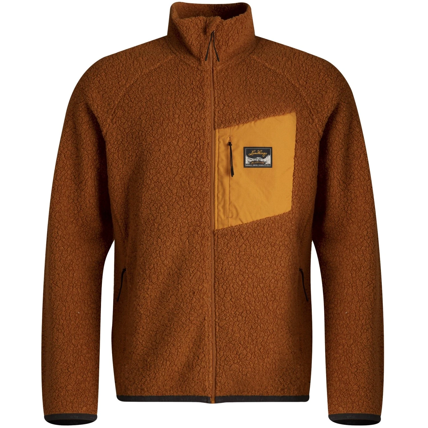 Lundhags Flok Wool Ms Pile Jacket (dark-gold)