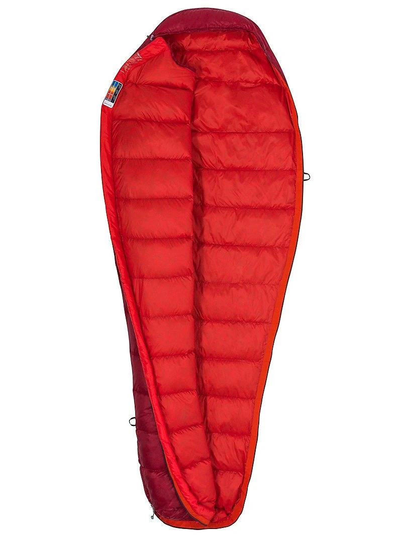 Marmot Micron 40 Regular Schlafsack (sienna-red/tomato) – Bild 4