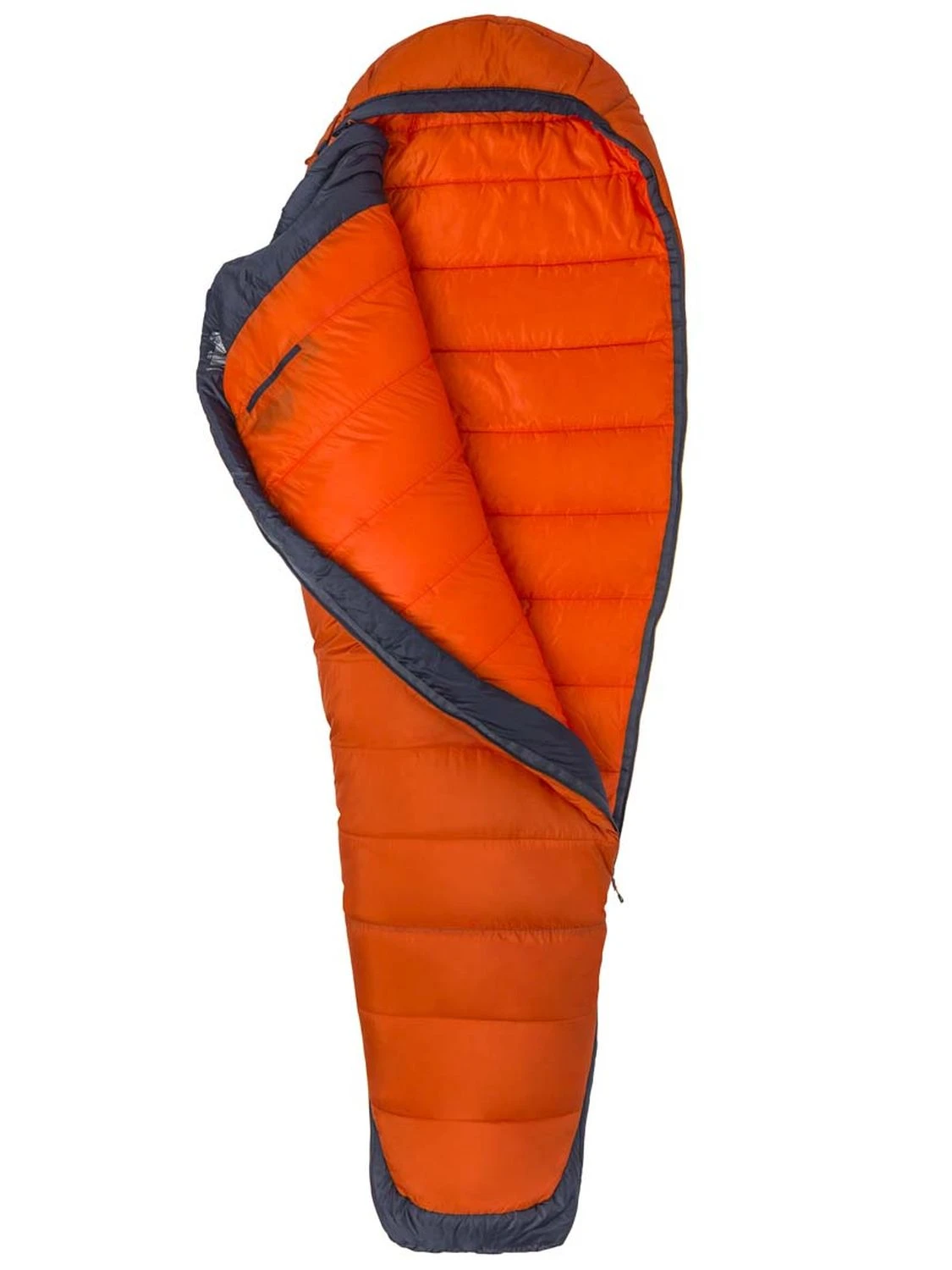 Marmot Trestles Elite Eco 0 Regular Schlafsack (orange-haze/dark-steel) – Bild 4