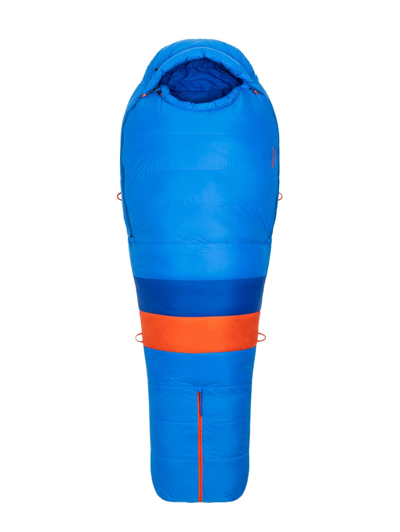 Marmot Wind River Long Schlafsack (clear-blue/dark-azure)