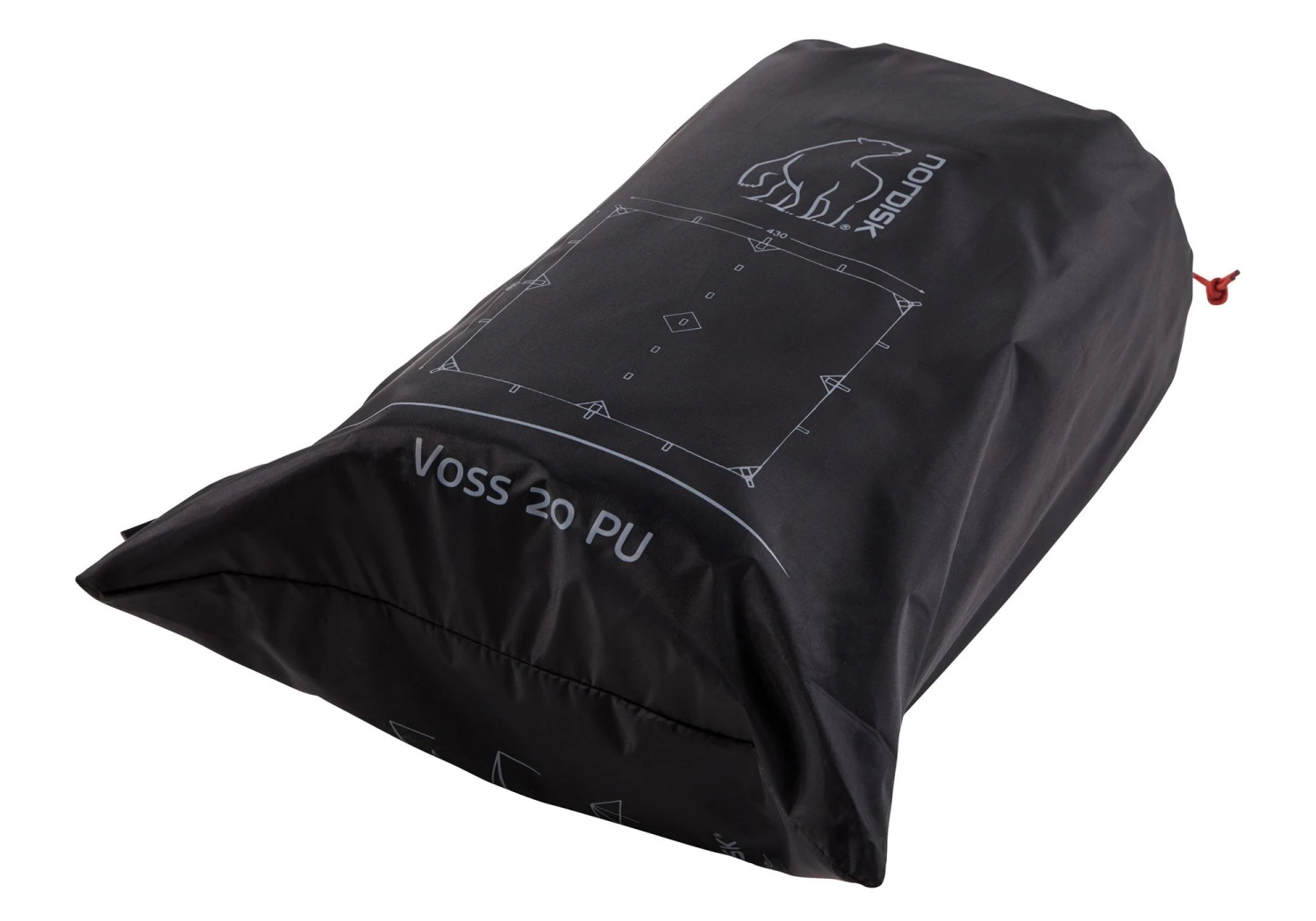 Nordisk Voss 20 PU Tarp (dark-olive) – Bild 2