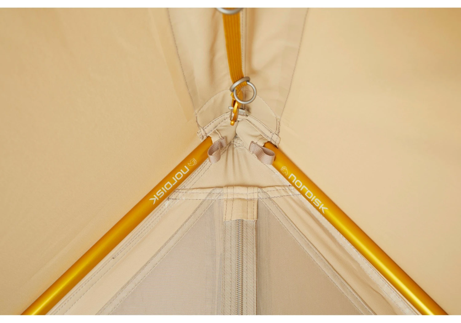 Nordisk Ydun Tech Mini Zelt (sandshell) – Bild 4
