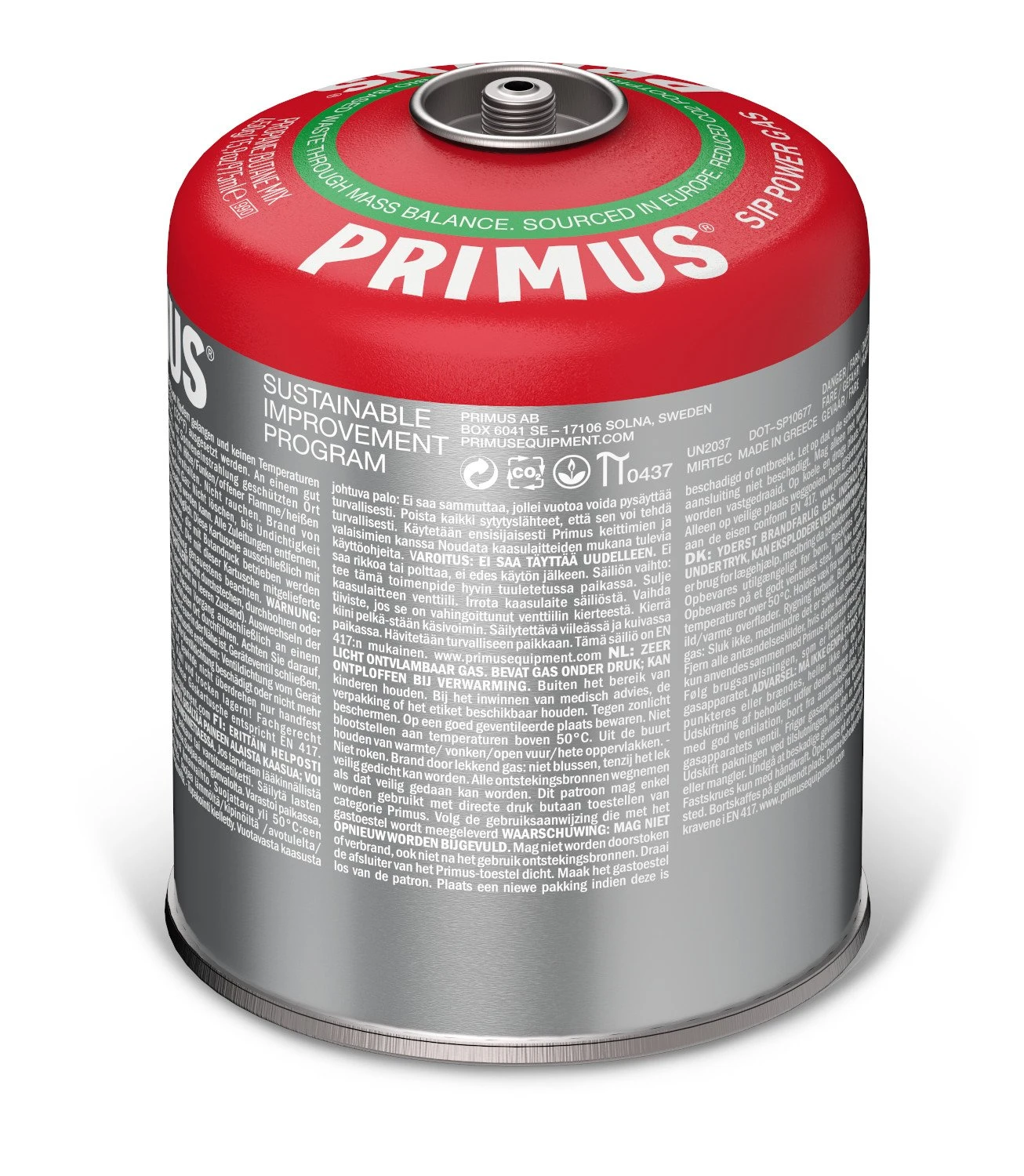 Primus SIP Power Gas - 12 X 450 G