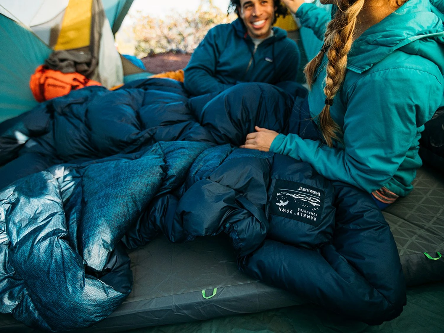 Thermarest Ramble Daunendecke (eclipse-blue) – Bild 7