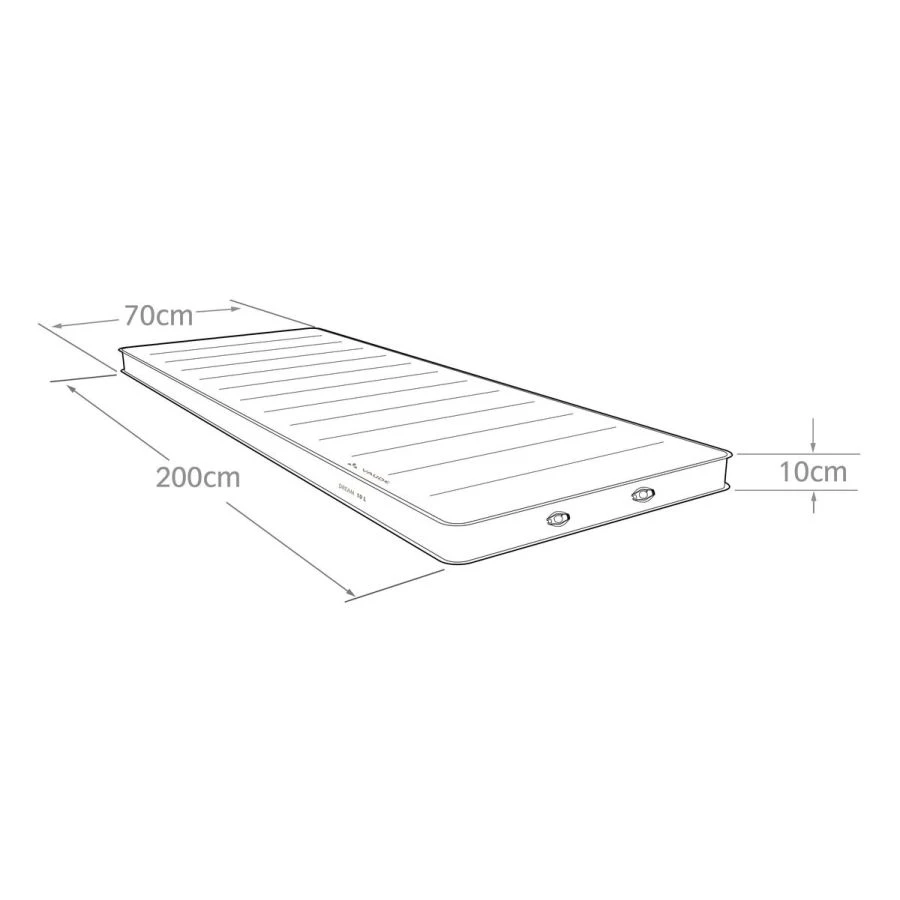 Vaude Dream 10 L Isomatte (cherrywood) – Bild 4